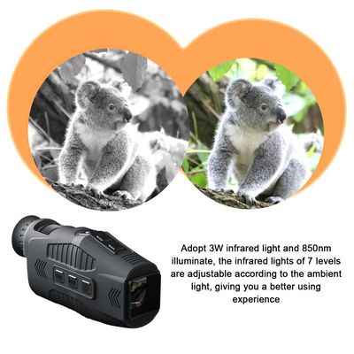 Full Dark Viewing Monocular Night Vision Hunting Telescope 1080P Military Thermal Binoculars