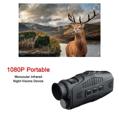 Full Dark Viewing Monocular Night Vision Hunting Telescope 1080P Military Thermal Binoculars